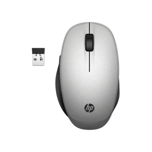 Mouse HP Dual Mode 300 Silver inalámbrico Bluetooth 3600 DPI 6CR72AA
